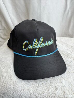 NWT Bad Birdie California Rope Golf Snapback Hat